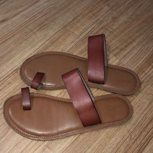 Leather sandals